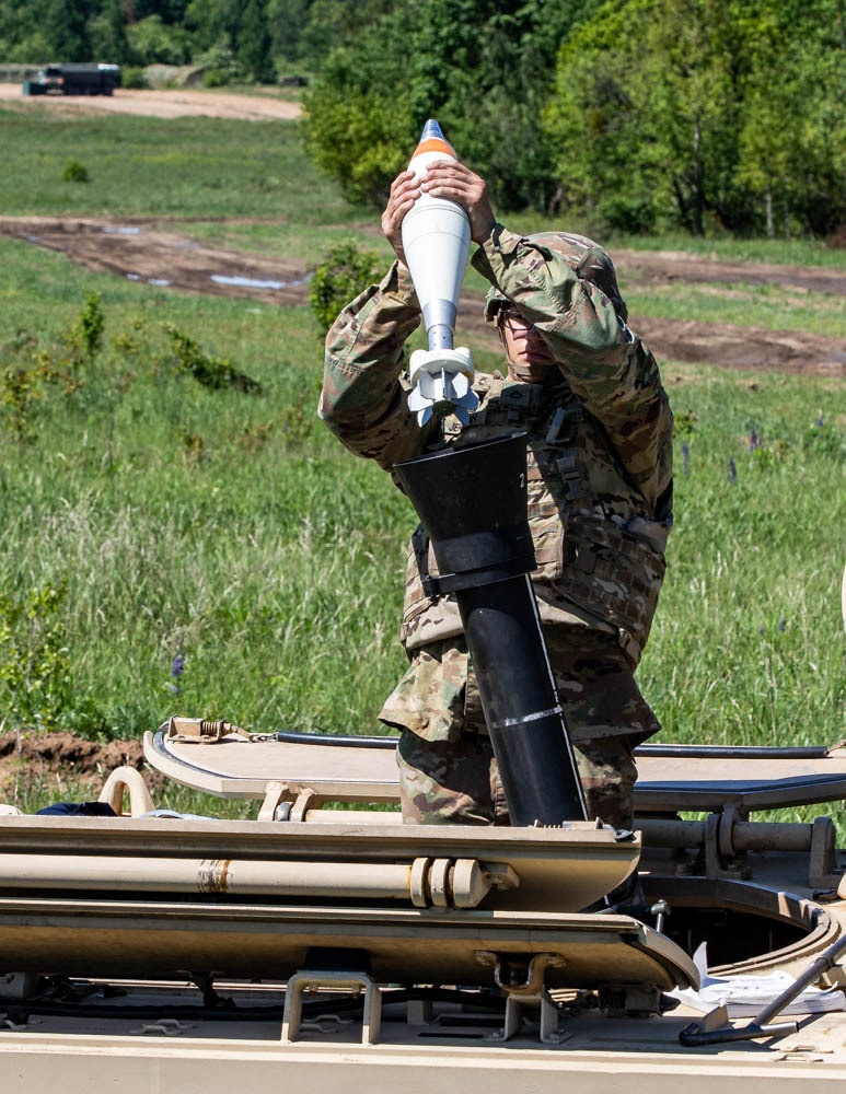 The 278th ACR conducts Field Training in Poland.