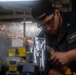 Sailors Aboard USS Harpers Ferry Perform Routine Maintenance