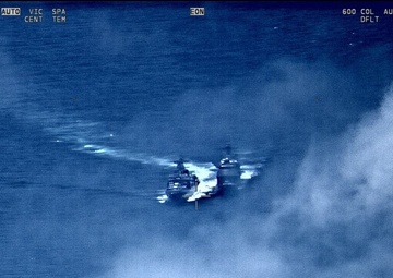 Russian Navy Ship Maneuvers Unsafe, Unprofessional