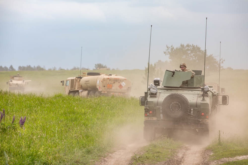 278th ACR conduct Field Training Exercise in Poland.