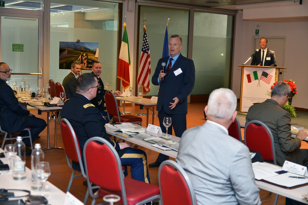 U.S. – Italy Sustainable Training Area Management Workshop 2019