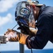 Sailors Weld Aboard USS Harpers Ferry