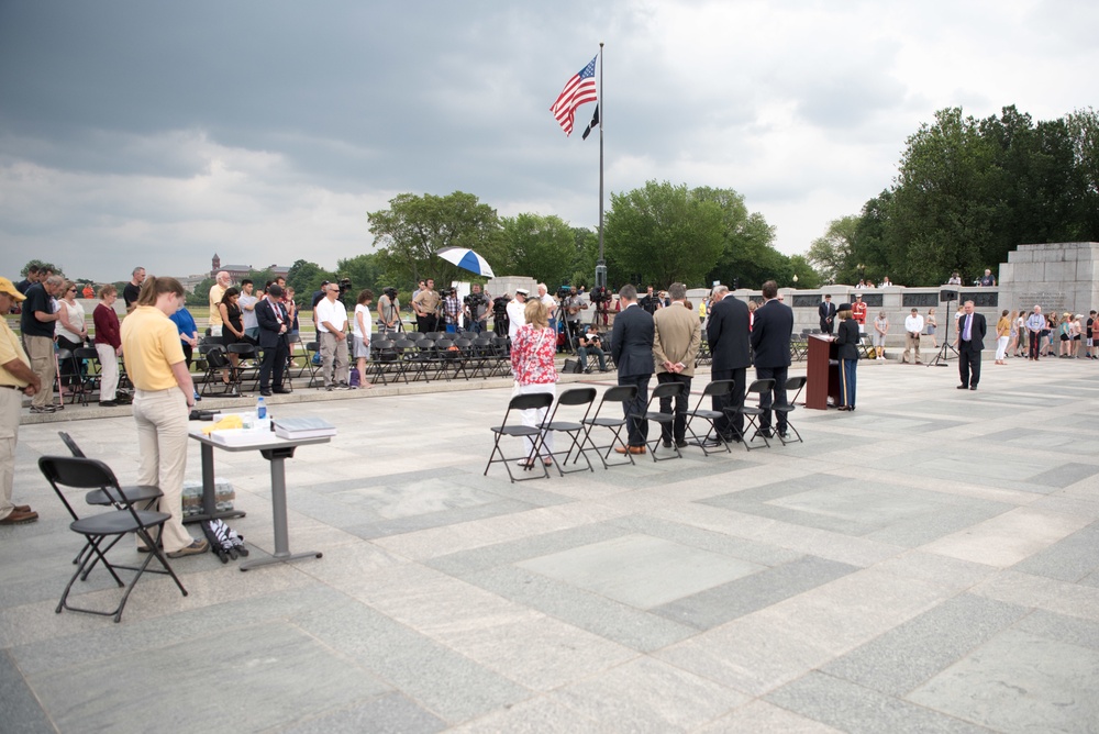 ATSDPA represents DoD at 75th Anniversary of D-Day Remembrance Ceremony