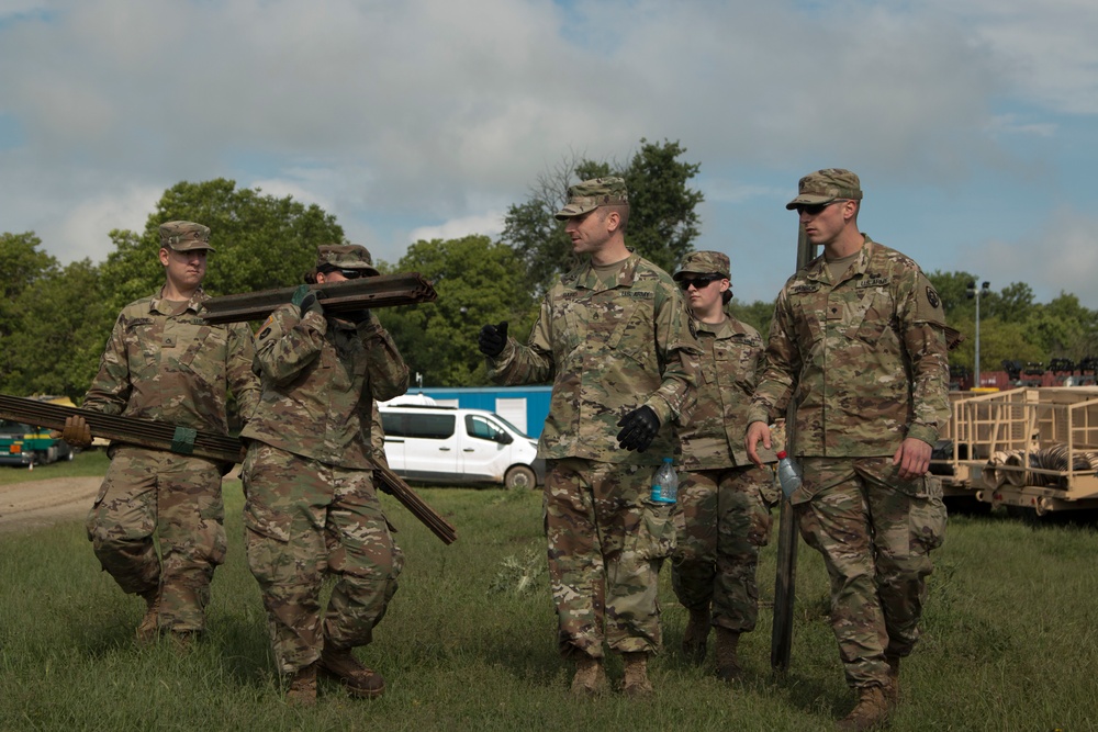 Iowa Army National Guard Soldiers Participate in Saber Guardian 2019