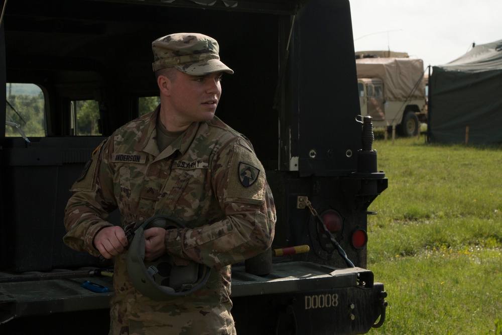 Iowa Army National Guard Soldier Participates in Saber Guardian 2019