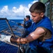 Sailors Conduct Routine Maintenance Aboard USS Harpers Ferry