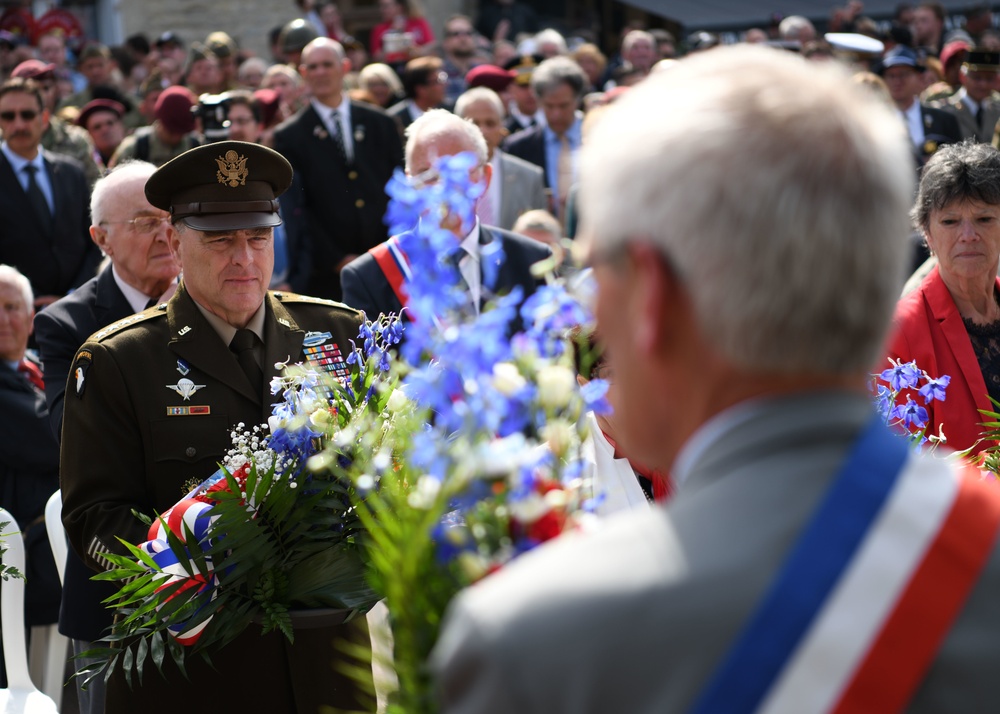 Airborne Monument Ceremony Airborne Monument Ceremony