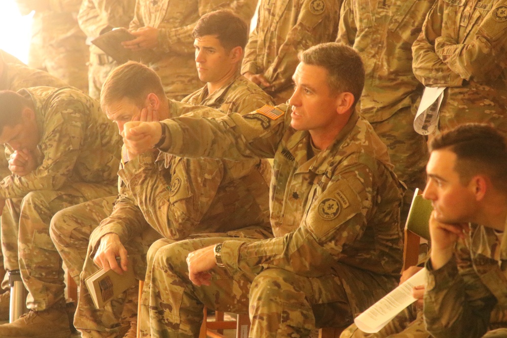 2d Cavalry Regiment Combat Arms Rehersal