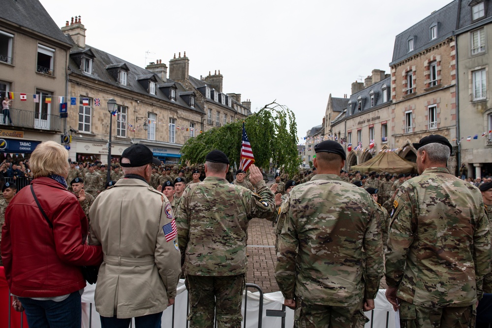 101st Airborne Division Reenlistment Ceremony