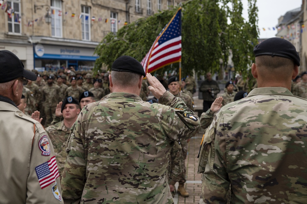 101st Airborne Division Reenlistment Ceremony