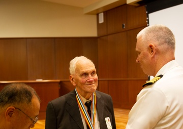 Korean War veteran receives Ambassador of Peace Medal