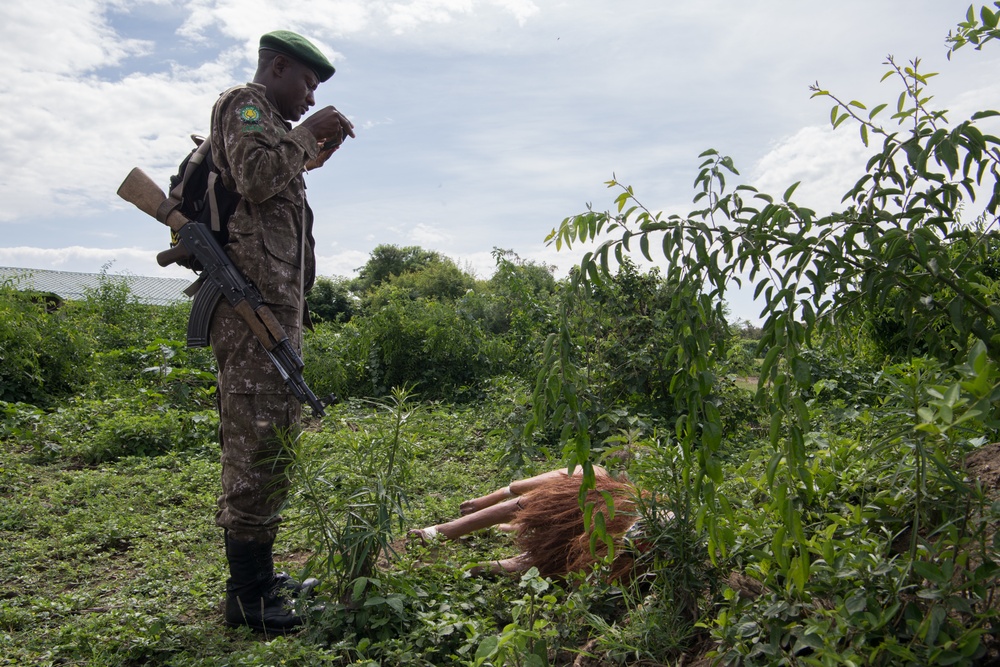 U.S. Army conducts investigation training for Uganda Wildlife Authority