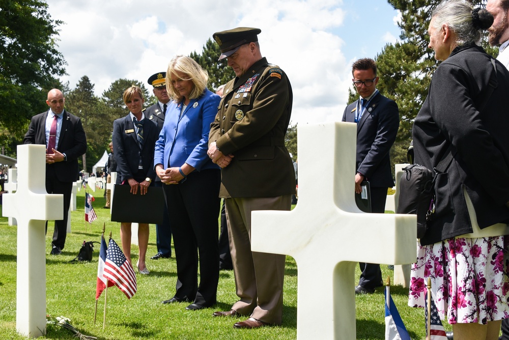 75th DDay ceremony at Colleville-sur-Mer