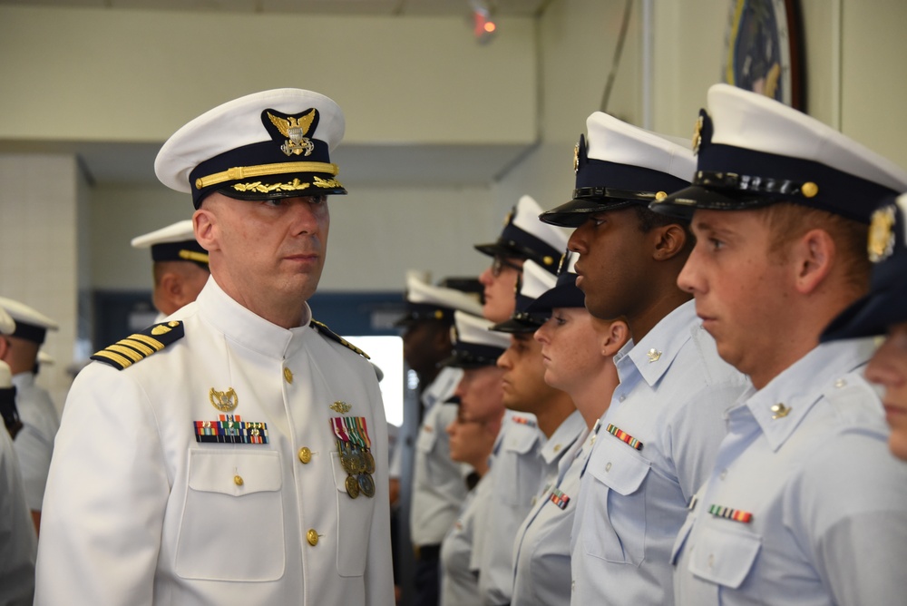 Coast Guard Base Miami Beach holds change-of-command ceremony  