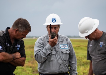 325 CES inspects airfield lighting
