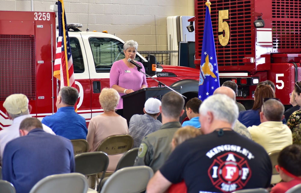 Kingsley Field Fire Station Ribbon Cutting