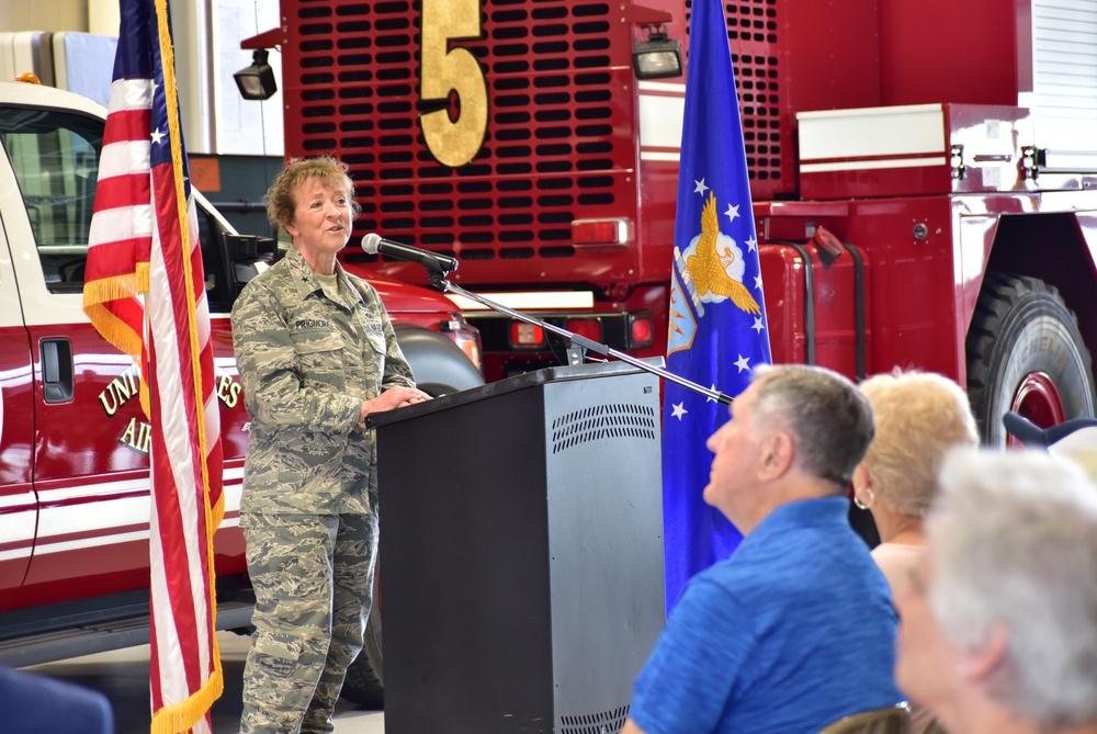 Kingsley Field Fire Station Ribbon Cutting