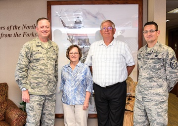Gold Star Family Member visits 319th Air Base Wing
