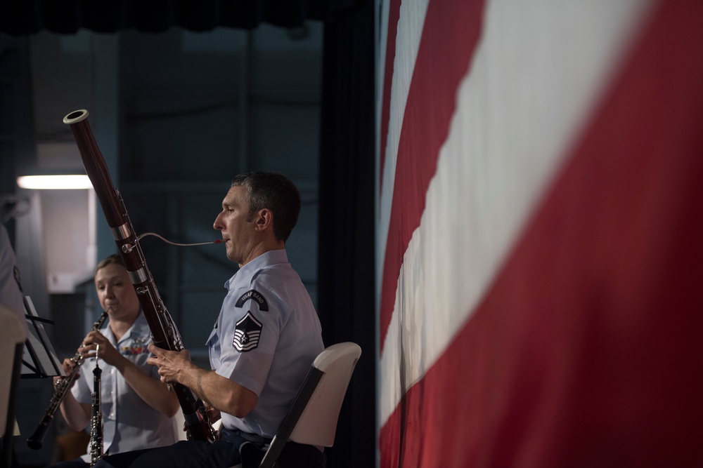 US Air Force Heritage Winds performs for LowCountry