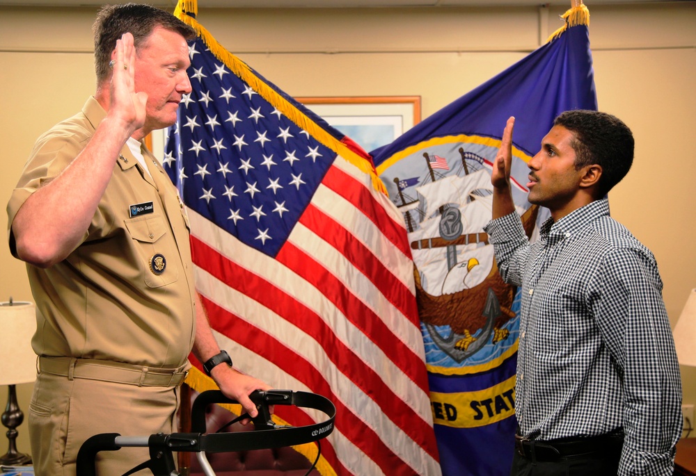 Son Continues Family Tradition of Naval Service