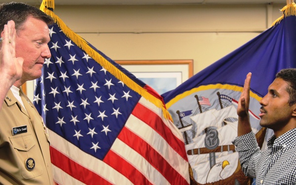 Son Continues Family Tradition of Naval Service