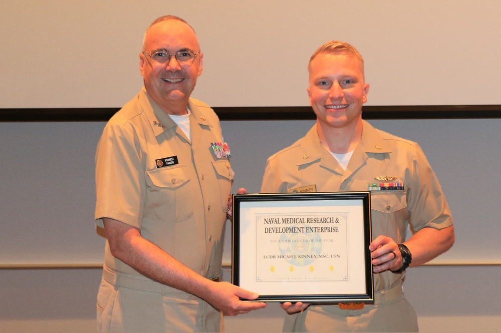 Naval Medical Research and Development’s 2018 Junior Officer of the Year