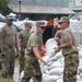 Illinois National Guard Sandbag in Grafton