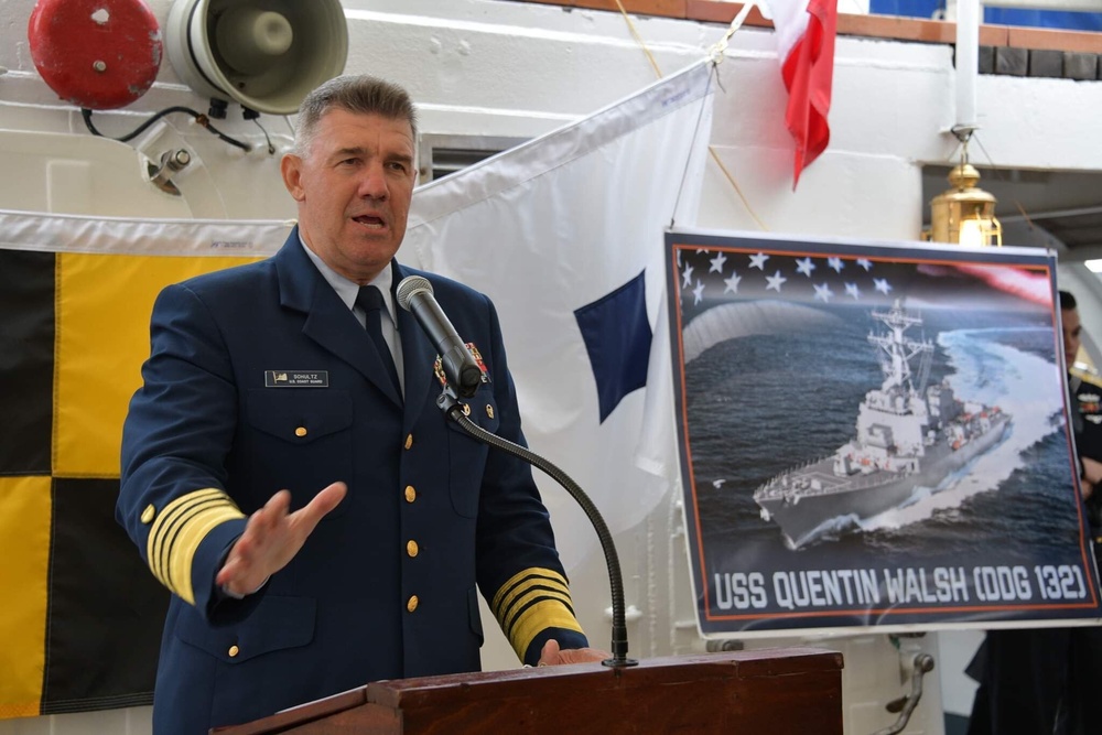 USS Quentin Walsh named after Coast Guard Capt.