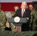 Vice President Mike Pence visits Fort McCoy