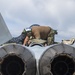 Navy F/A-19E Super Hornets train with JBER F-22s