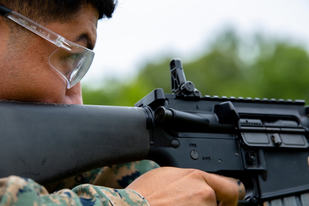 Brooklyn native, Marine hones marksmanship skills
