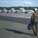 Navy F/A-18E Super Hornets train with JBER F-22s