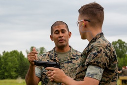 Marines practice marksmanship