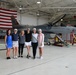 Members of the Ladies Professional Golf Association visit the 177th Fighter Wing