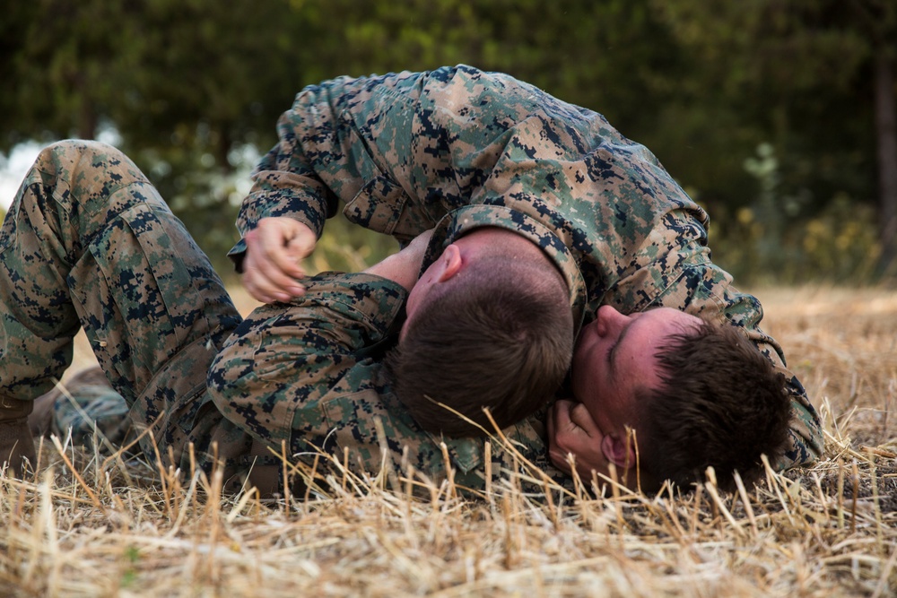 SPMAGTF-CR-AF 19.2 Ground Combat Element conducts endurance challenge