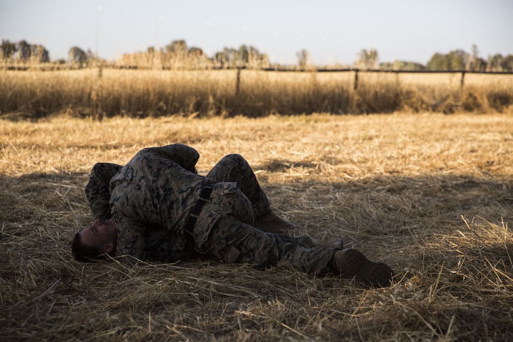 SPMAGTF-CR-AF 19.2 Ground Combat Element conducts endurance challenge