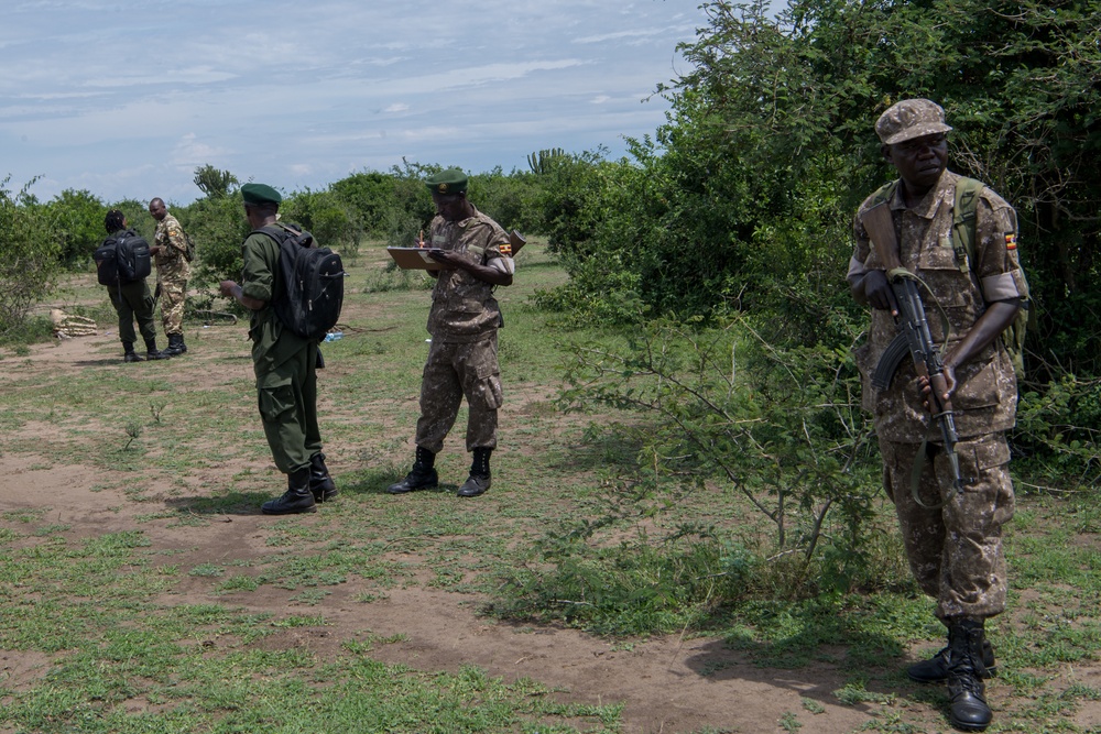 U.S. Army conducts investigation training for Uganda Wildlife Authority