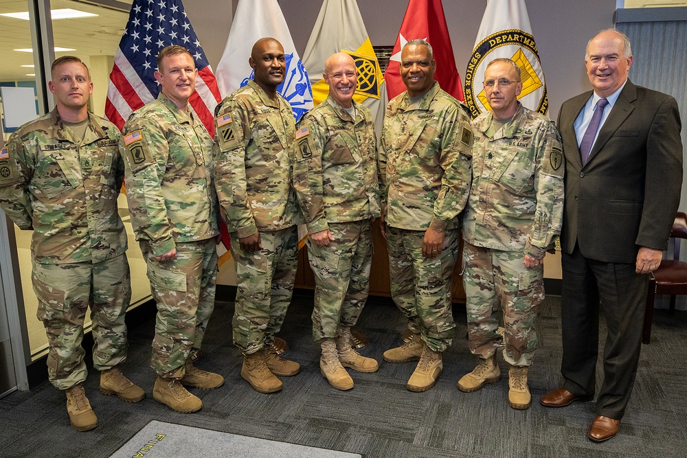 Army National Guard CSM visits USAFMCOM