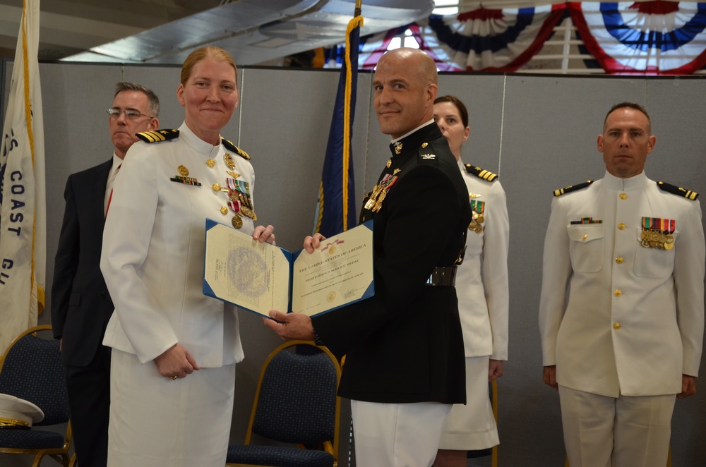 Navy Reservist Takes Helm of Helicopter Training Squadron 8