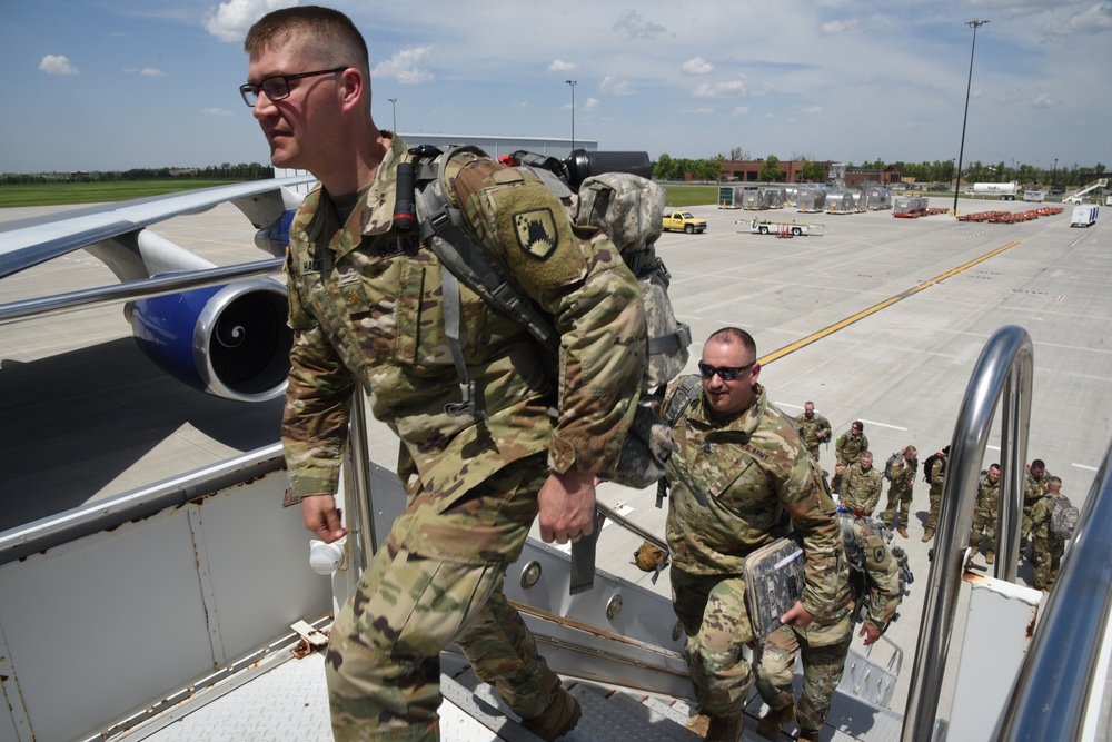 N.D. Guard departs to Romania for Saber Guardian 2019