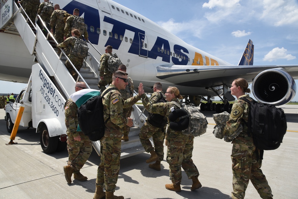 N.D. Guard departs to Romania for Saber Guardian 2019