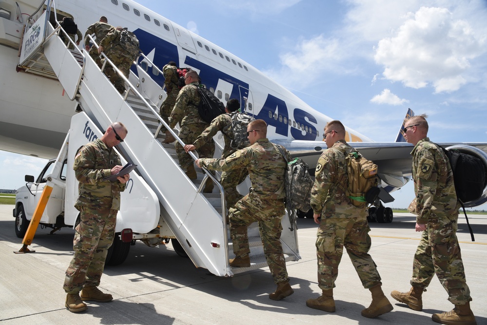 N.D. Guard departs to Romania for Saber Guardian 2019