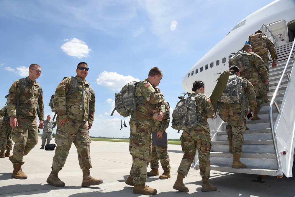 N.D. Guard departs to Romania for Saber Guardian 2019