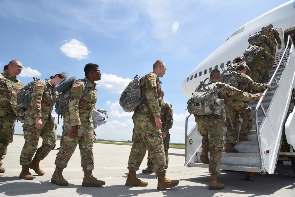 N.D. Guard departs to Romania for Saber Guardian 2019