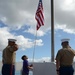 U.S. Marines raise flags for Wounded Warriors