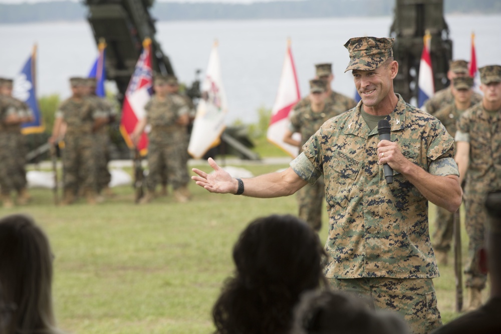 2/10 change of command ceremony