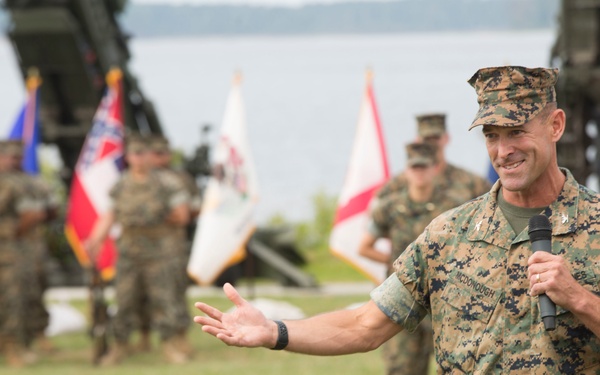 2/10 change of command ceremony