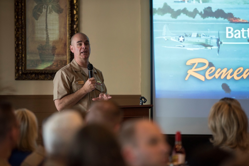 Navy Recruiting Command Holds Ceremony Honoring the 77th Anniversary of the Battle of Midway