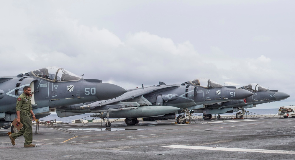 USS Boxer Flight Operations