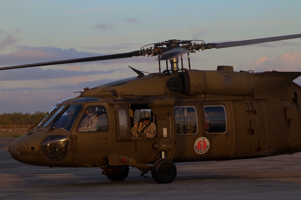 Hawaii Army National Guard Company B, 1st Battalion, 171 Aviation Regiment FARP Day/Night Operations